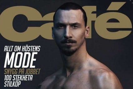 Ztjärnglanz! Zlatan visar musklerna Image