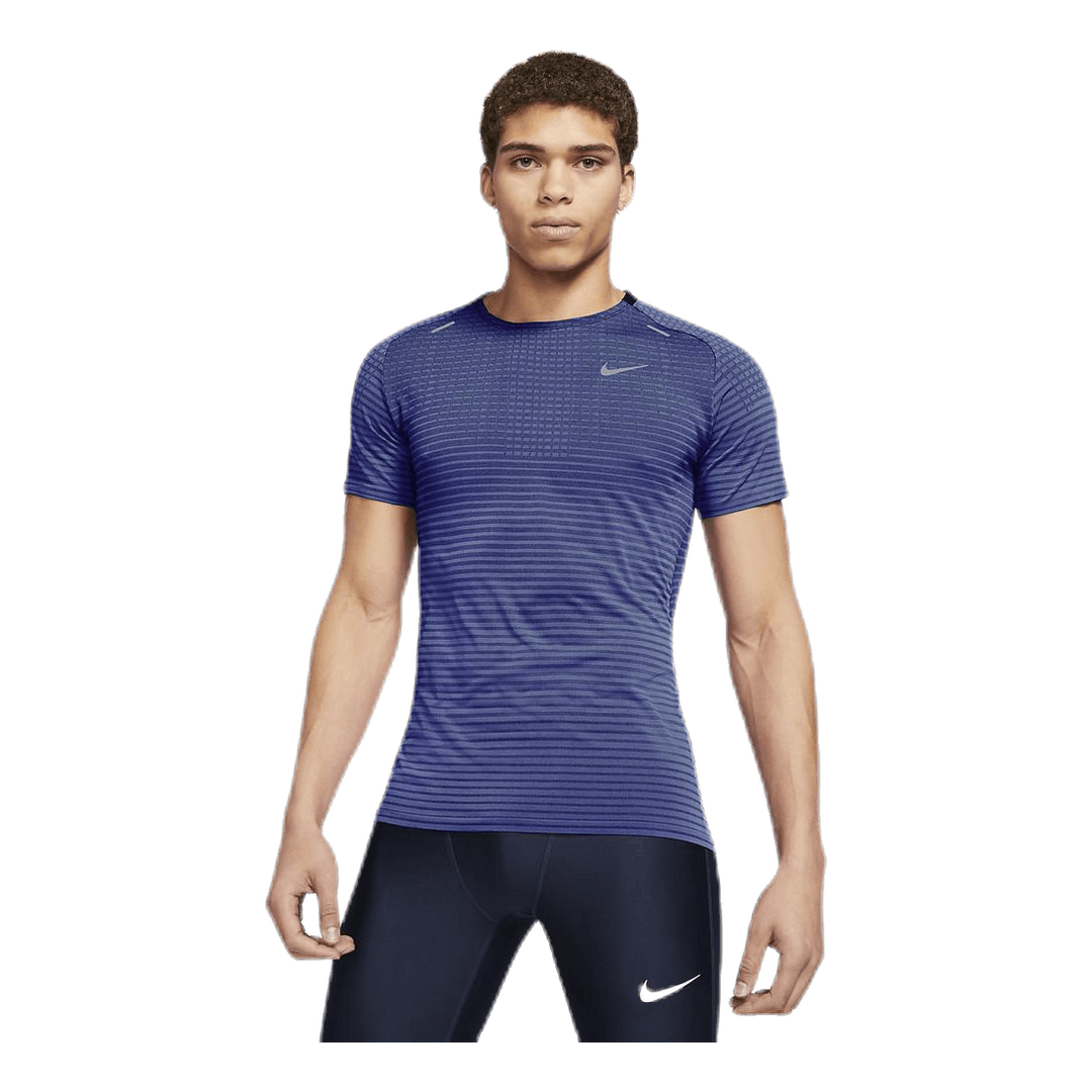 Nike TechKnit Ultra SS Blue/Silver – - Main Image