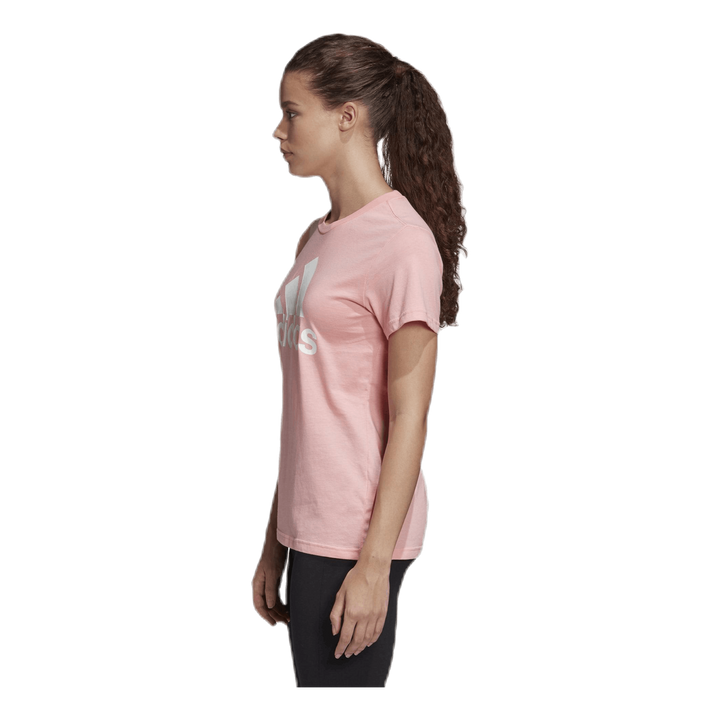 W Badge Of Sport Cotton Tee - Regular Fit Glory Pink