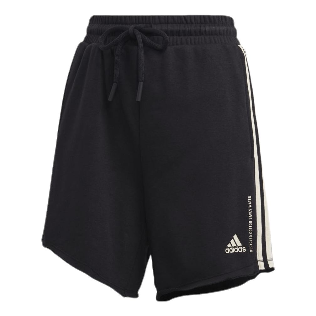 W Recycled Cotton Short Black