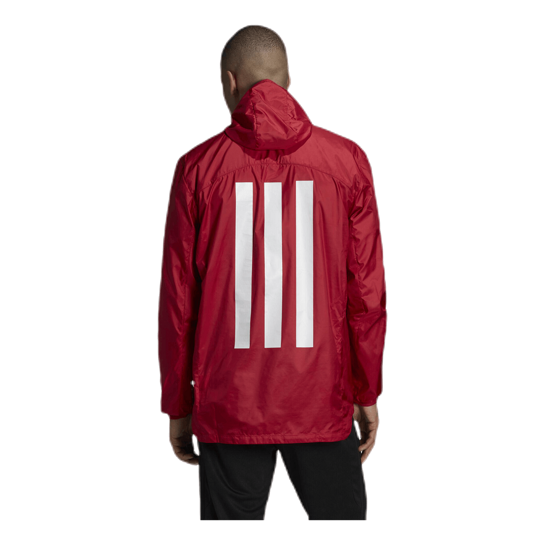 Adidas tango top windbreaker red