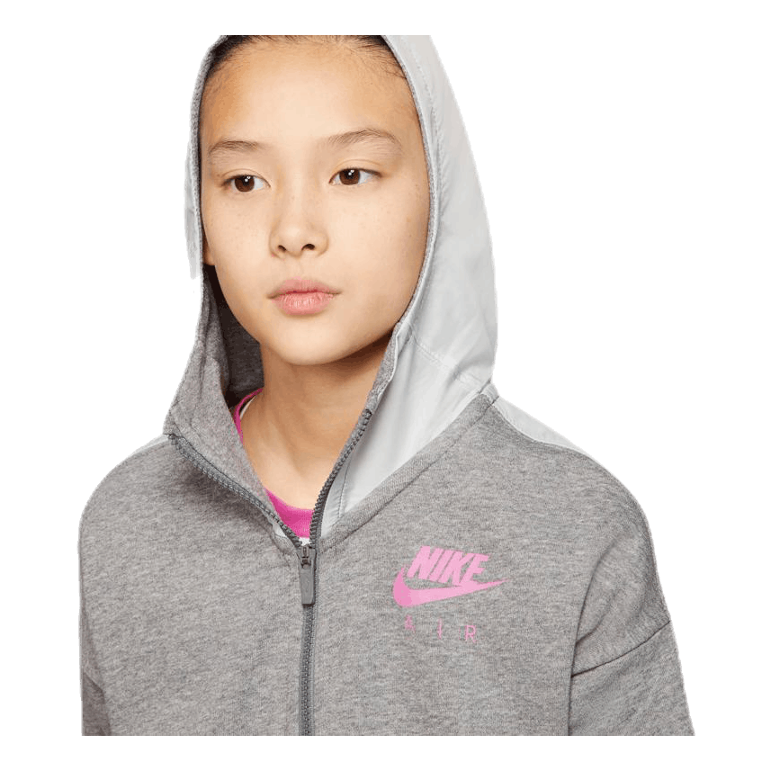 Air Front Zip Jr Pink/Grey