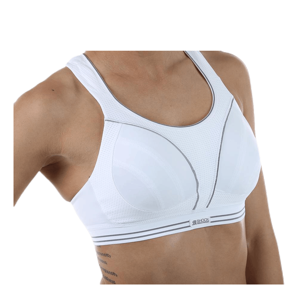 Shock absorber ultimate run bra white on sale