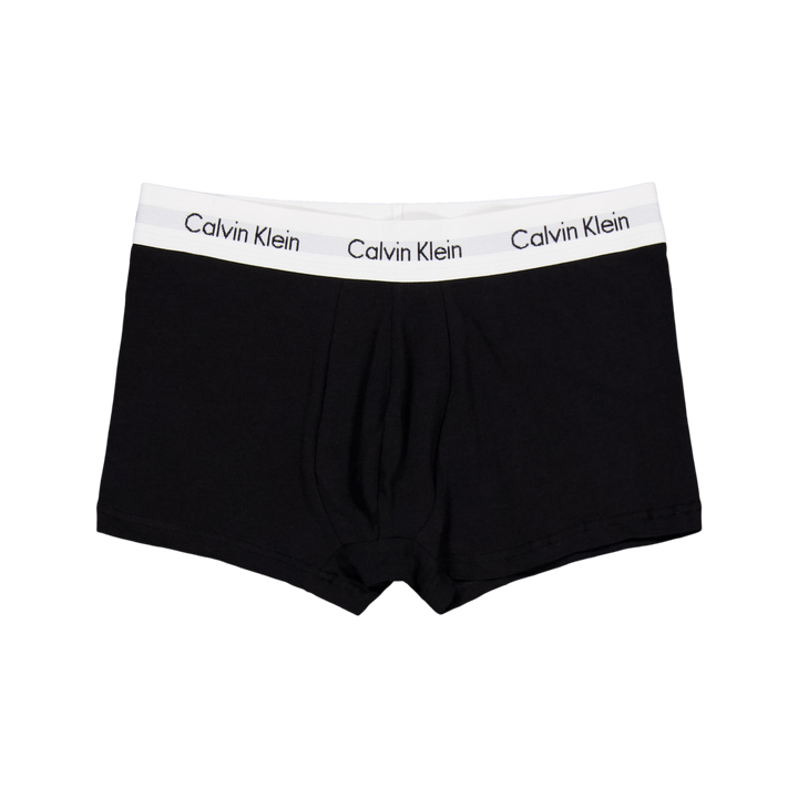 Cotton Stretch 3P Low Rise Trunk Black