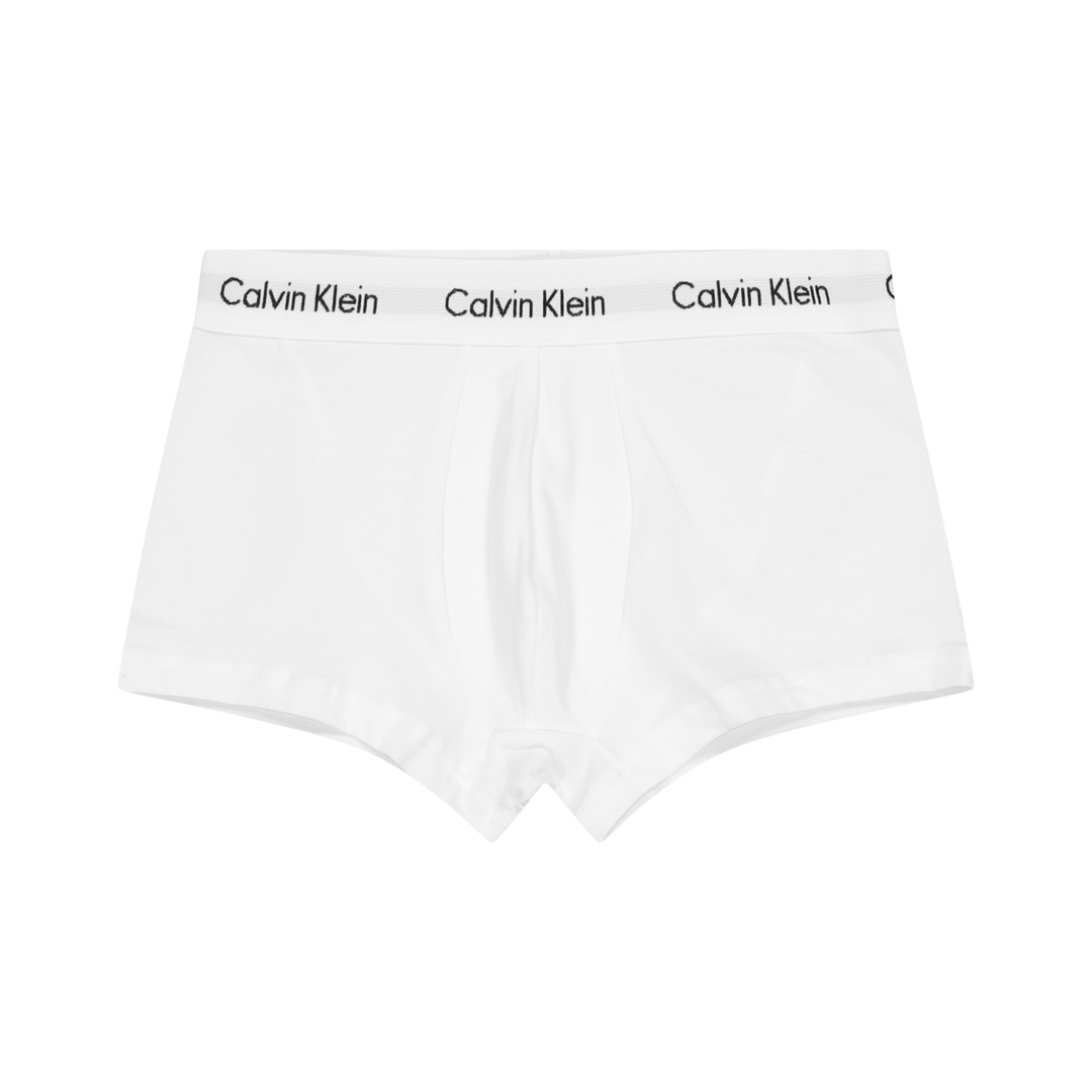 Cotton Stretch 3P Low Rise Trunk White