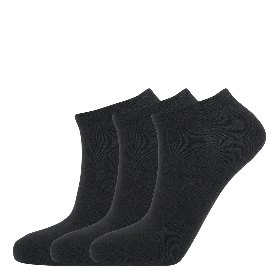 Mallorca 3-Pack Socks Low Cut Black