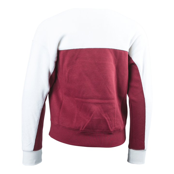 Crewneck Sweatshirt Jr Pink/White