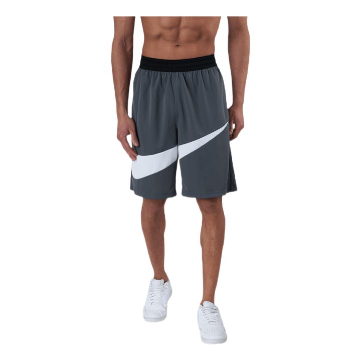 Dri-FIT HBR Basketball Shorts White/Grey