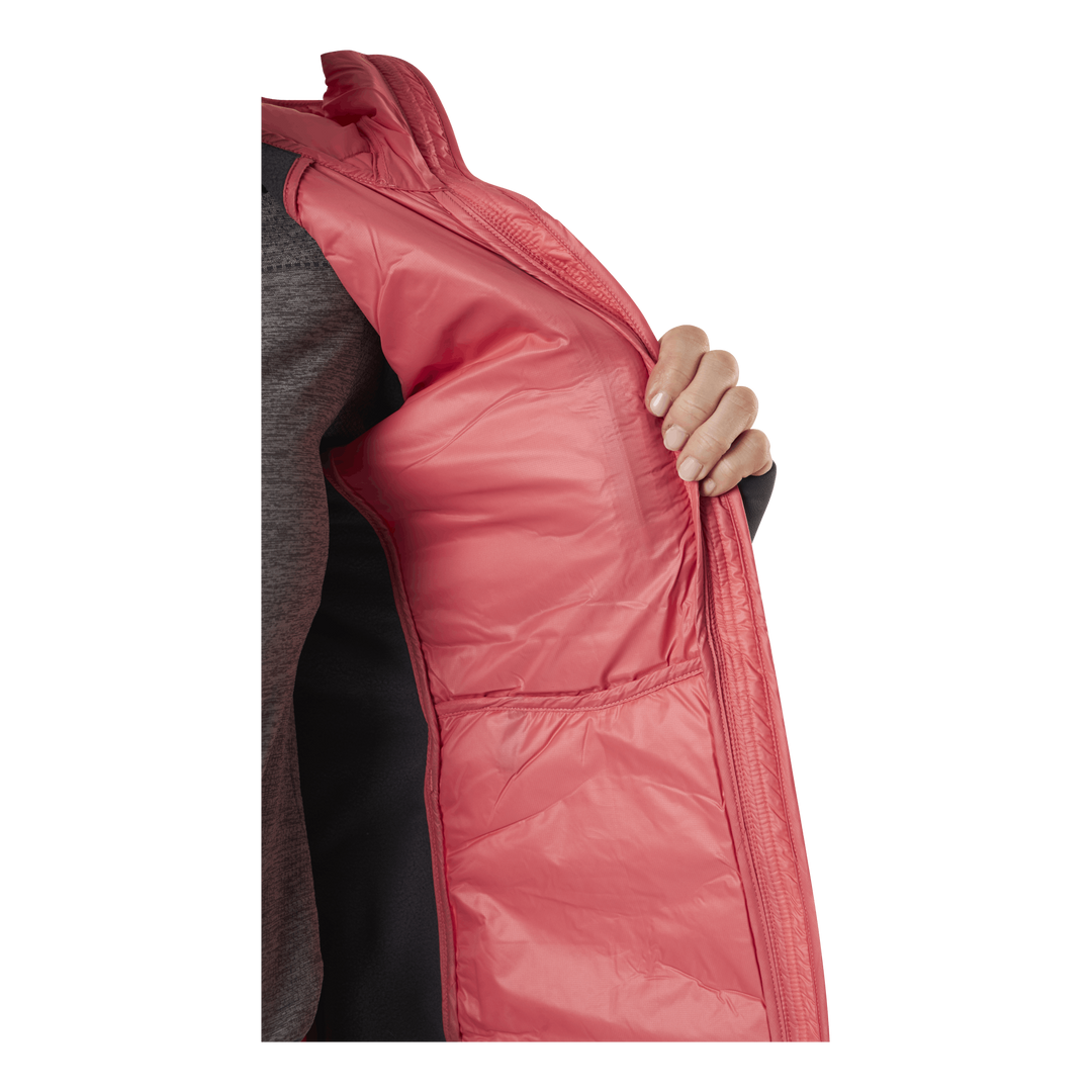 Helium Hybrid Hood Jacket Pink