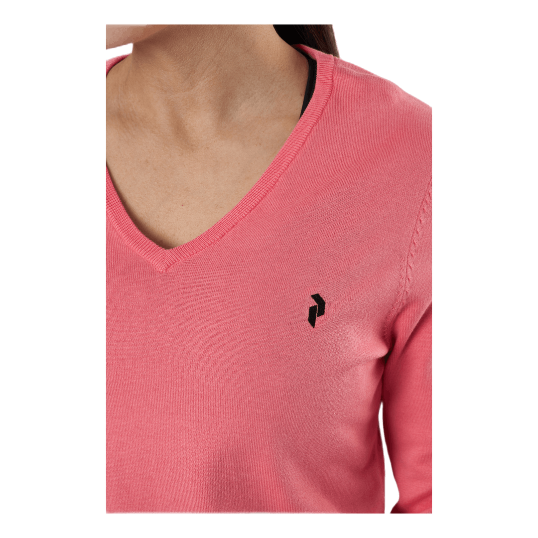 Classic V-Neck Pink