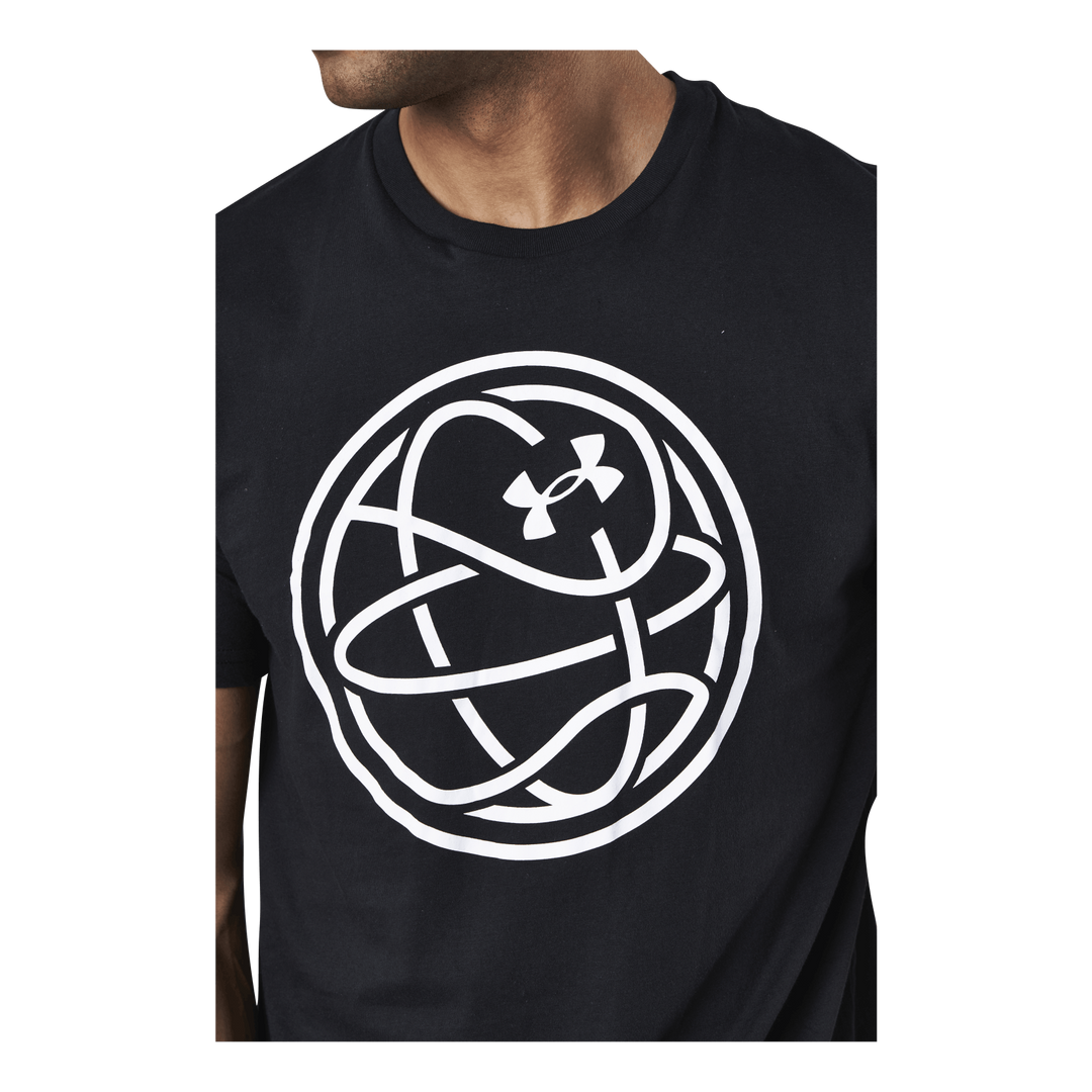 Hoops Icon Tee Black