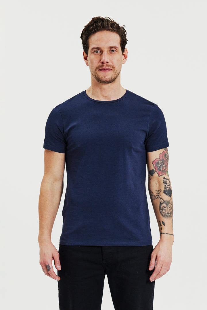 Crew-Neck 2-pack Dark Navy