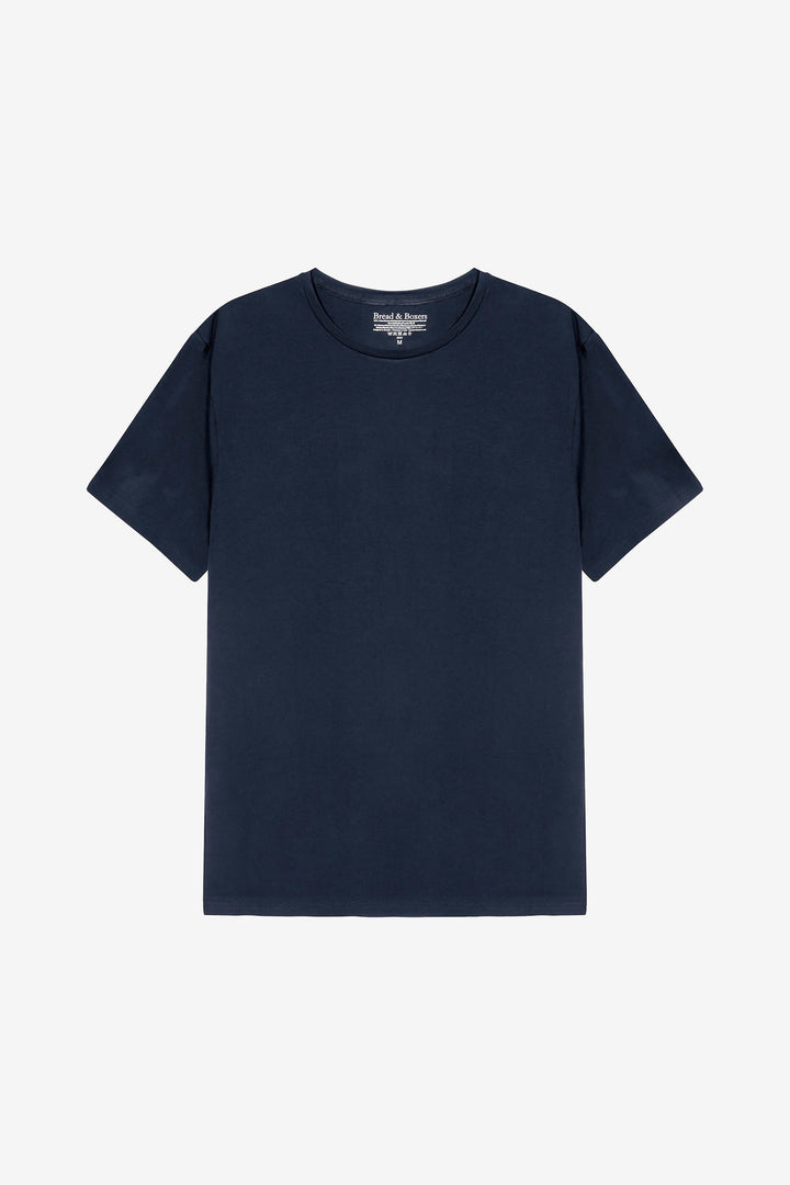 Crew-Neck Slim Dark Navy