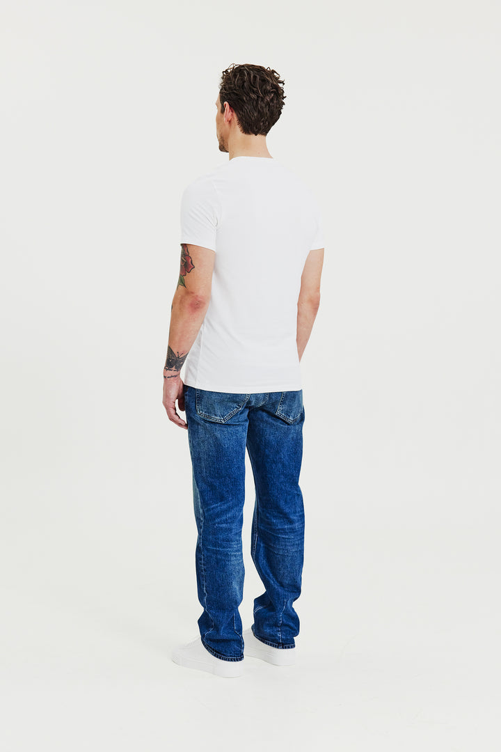 Crew-Neck 2-pack White