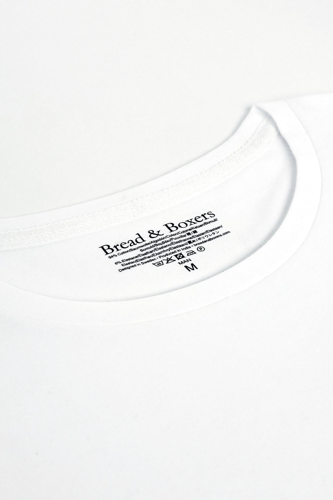 Crew-Neck Slim White