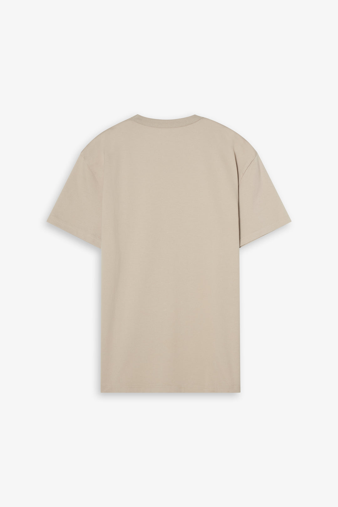 Crew-neck Pima Greige