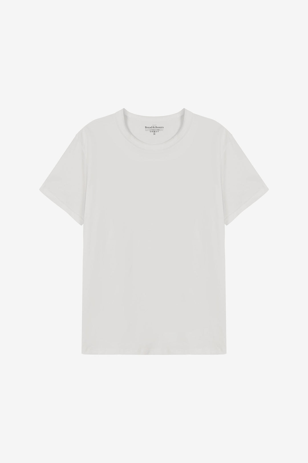 Crew-Neck Pima Ivory