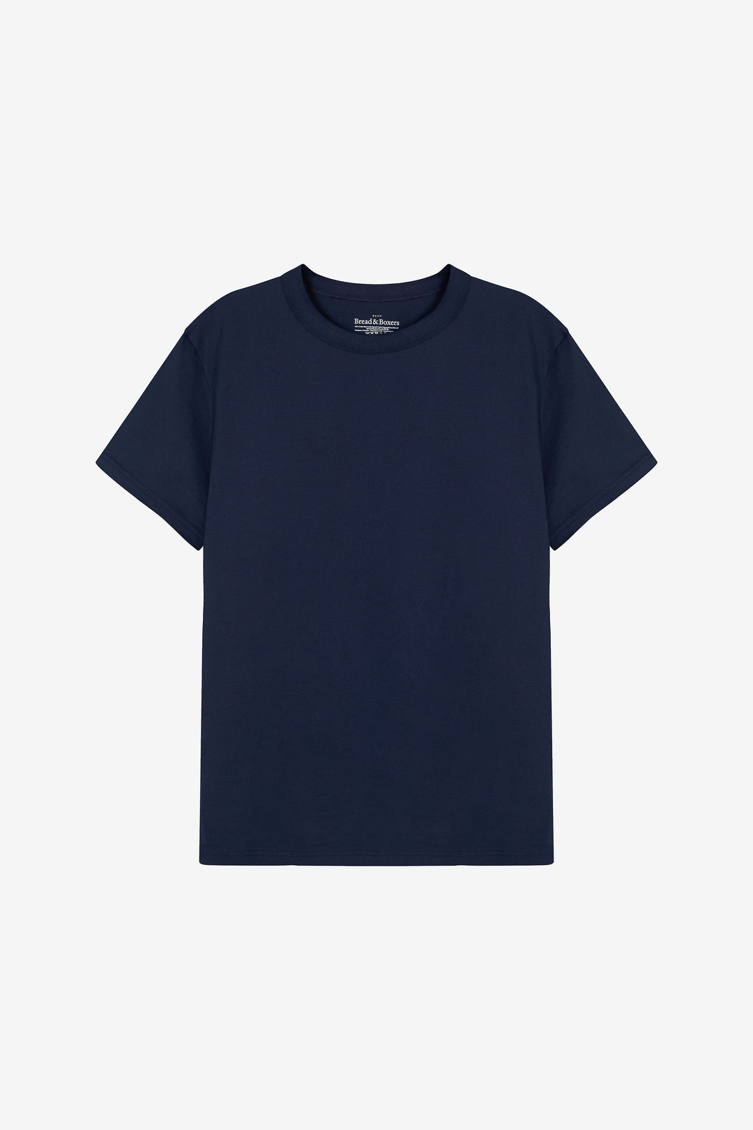 Crew-Neck Pima Navy Blue