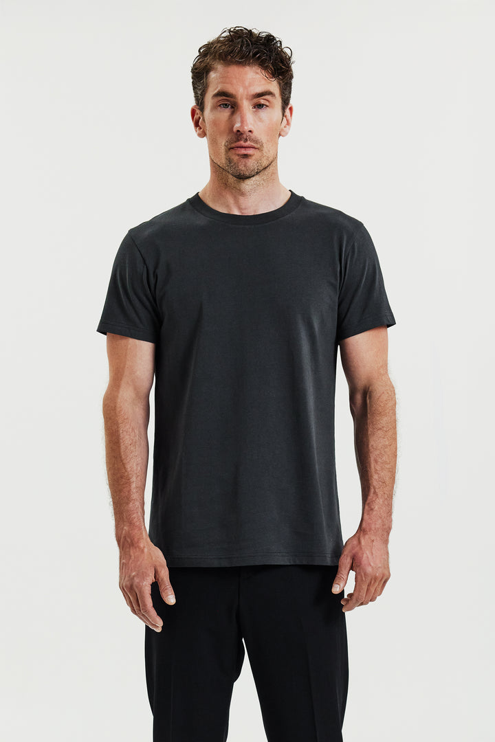 Crew-neck Regular Charcoal