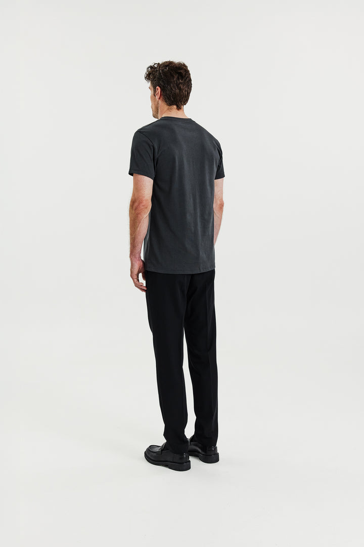 Crew-neck Regular Charcoal