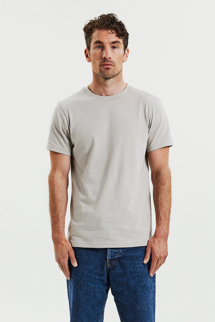 Crew-Neck regular Greige