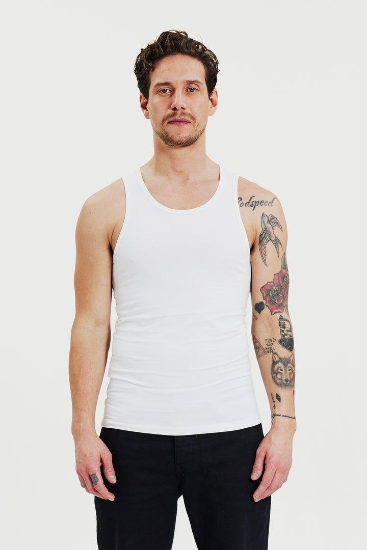 Tank 2-pack White