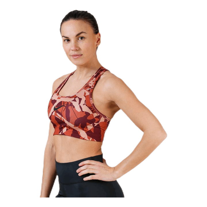 Swoosh Floral Camo Bra Pink/Black