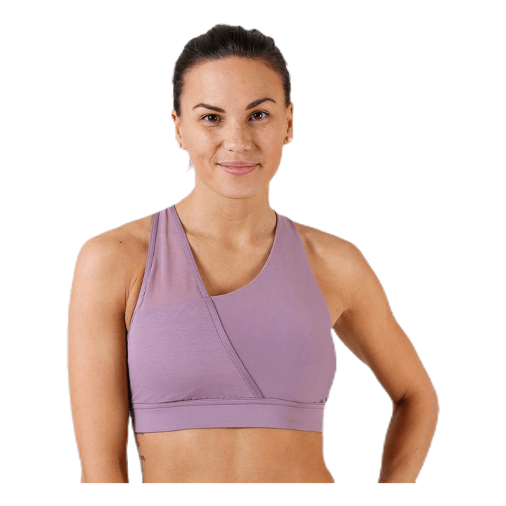 Vanish Asymmetric Low Bra Purple