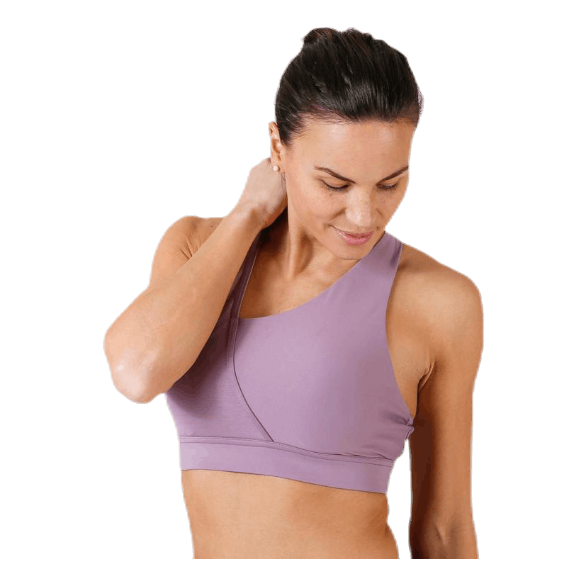 Vanish Asymmetric Low Bra Purple