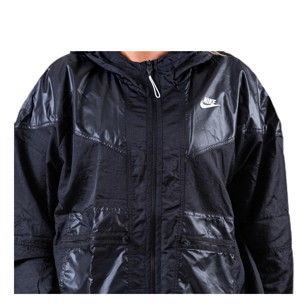 Nsw Cargo Rebel Jacket Plus White/Black