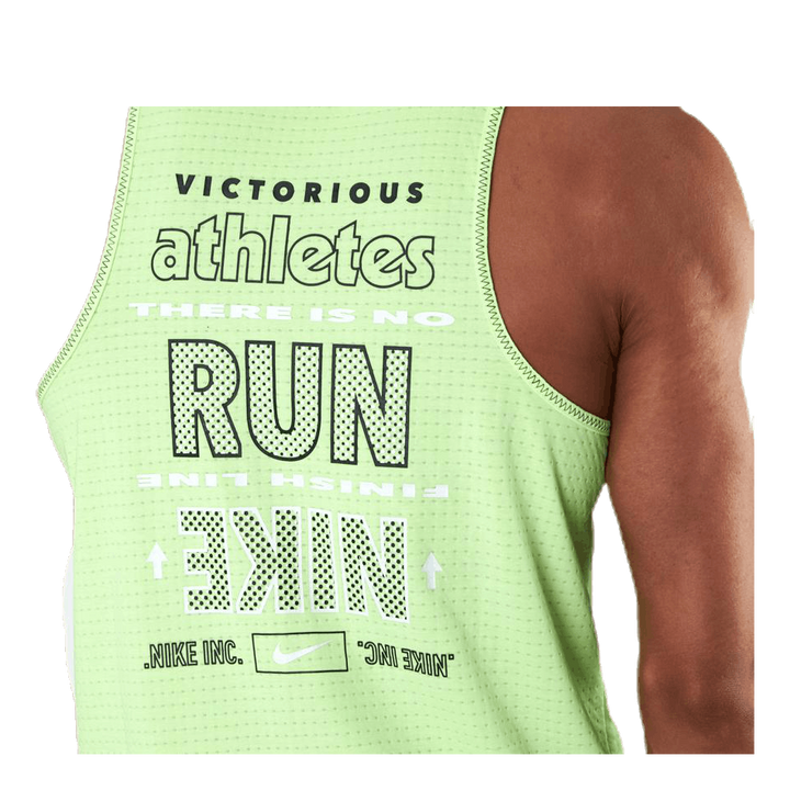 Wild Run Rise 365 Tank Green/Yellow