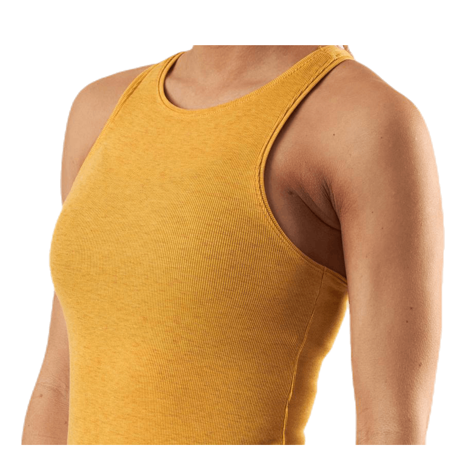 Yoga Luxe Rib Tank Yellow