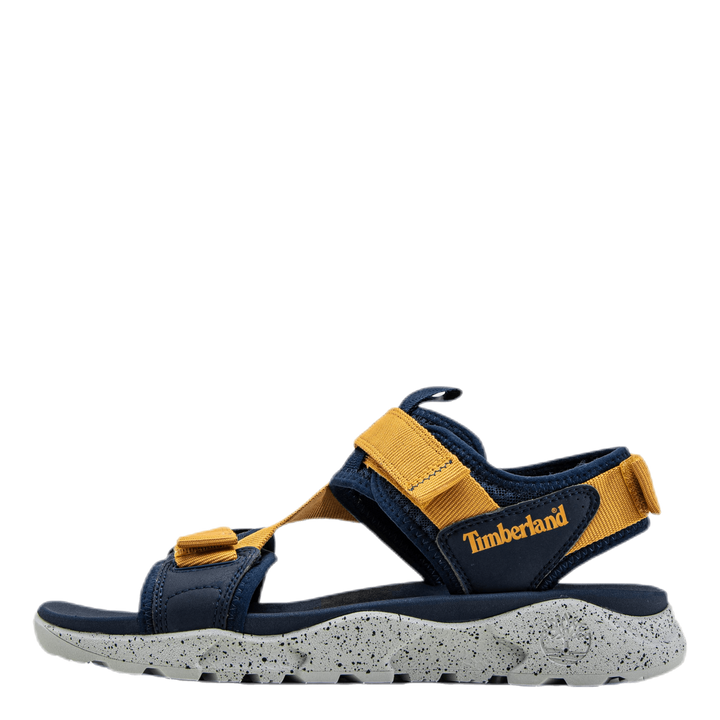 Ripcord 2 Strap Sandal Black/Yellow