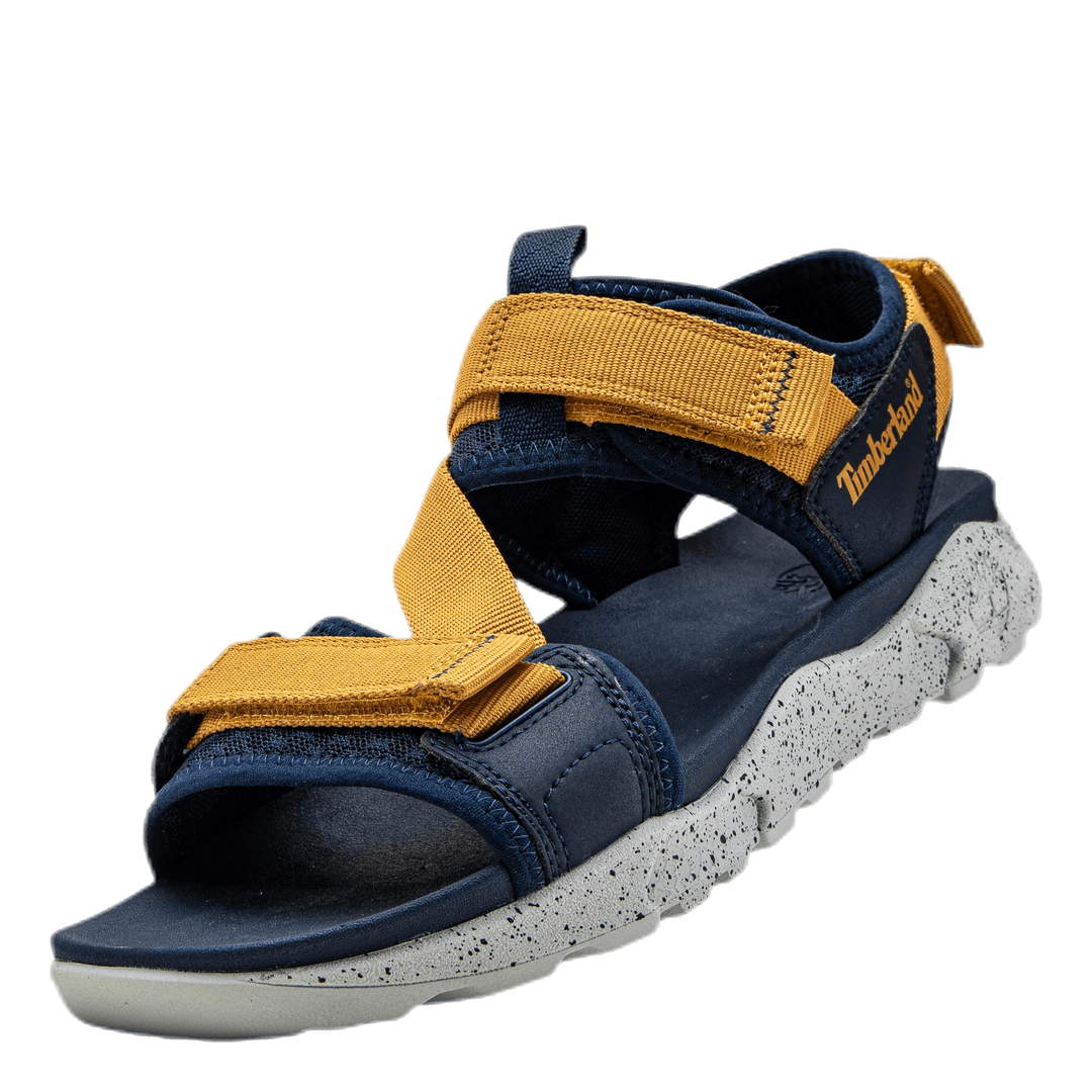 Ripcord 2 Strap Sandal Black/Yellow