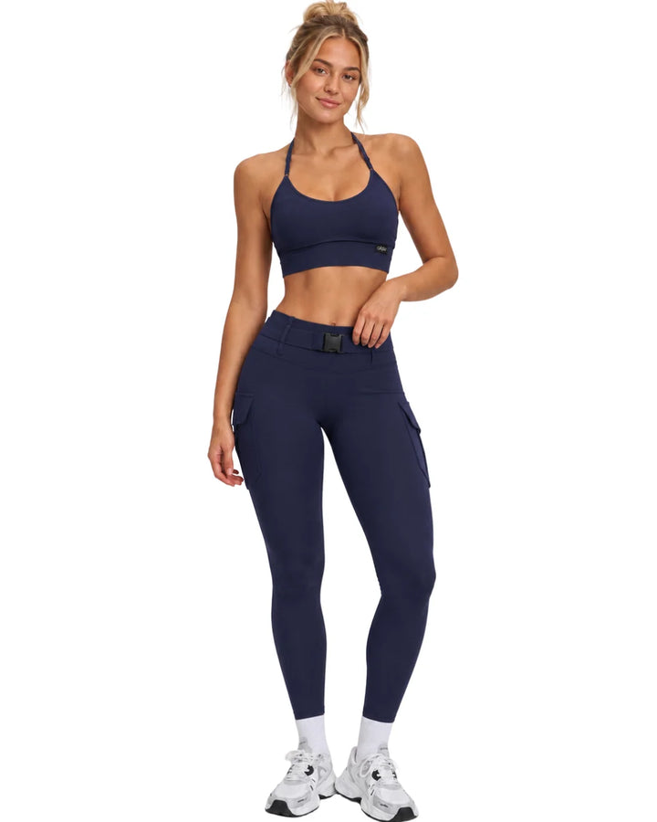 Cargo Leggings Dark Navy