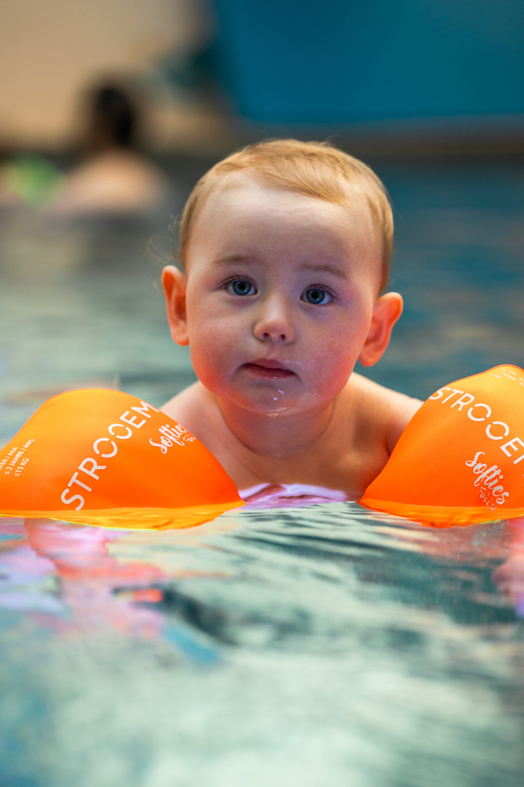 Softies Foam Swim Armbands Orange/Lime