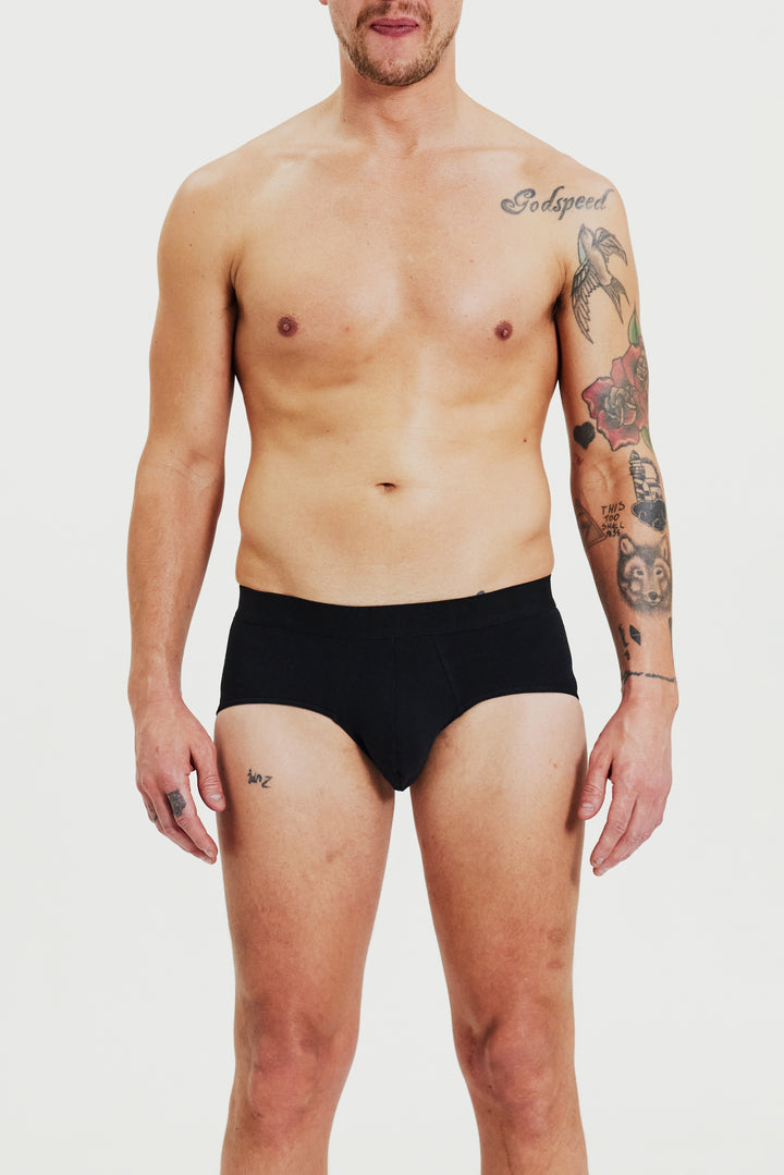 Brief 3-pack Black