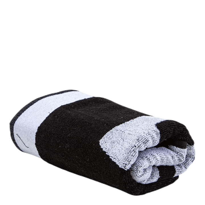 Medium Towel White/Black