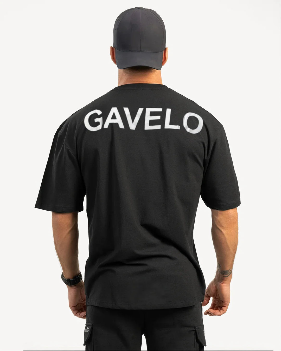 Power Oversize Tee Black