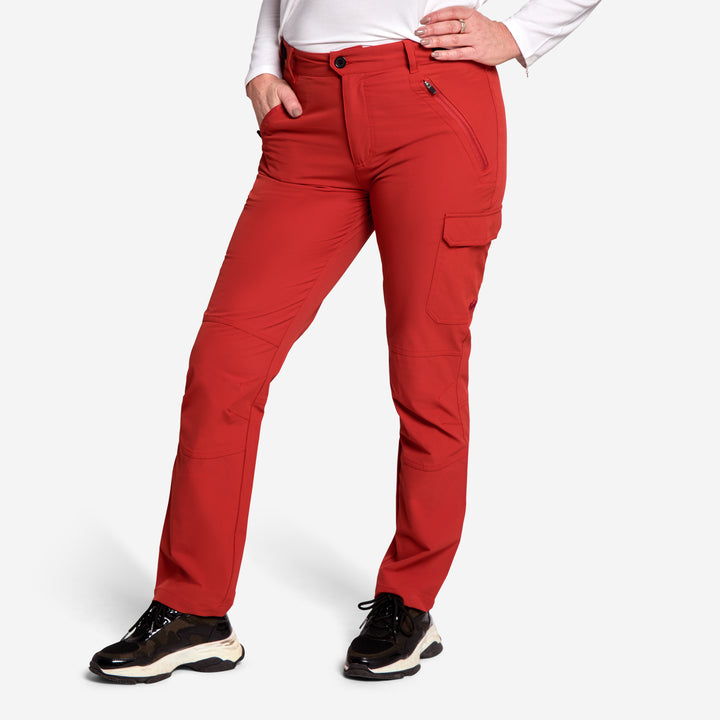 Evie Pants Red Earth