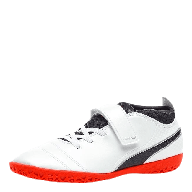 Puma One 17.4 IT V Jr White/Black