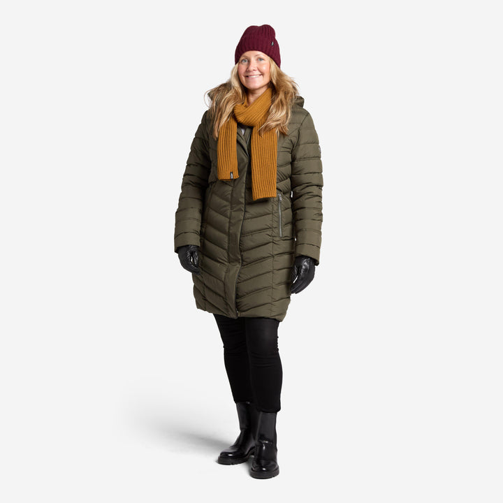 Erica Reco Jacket Dark Olive