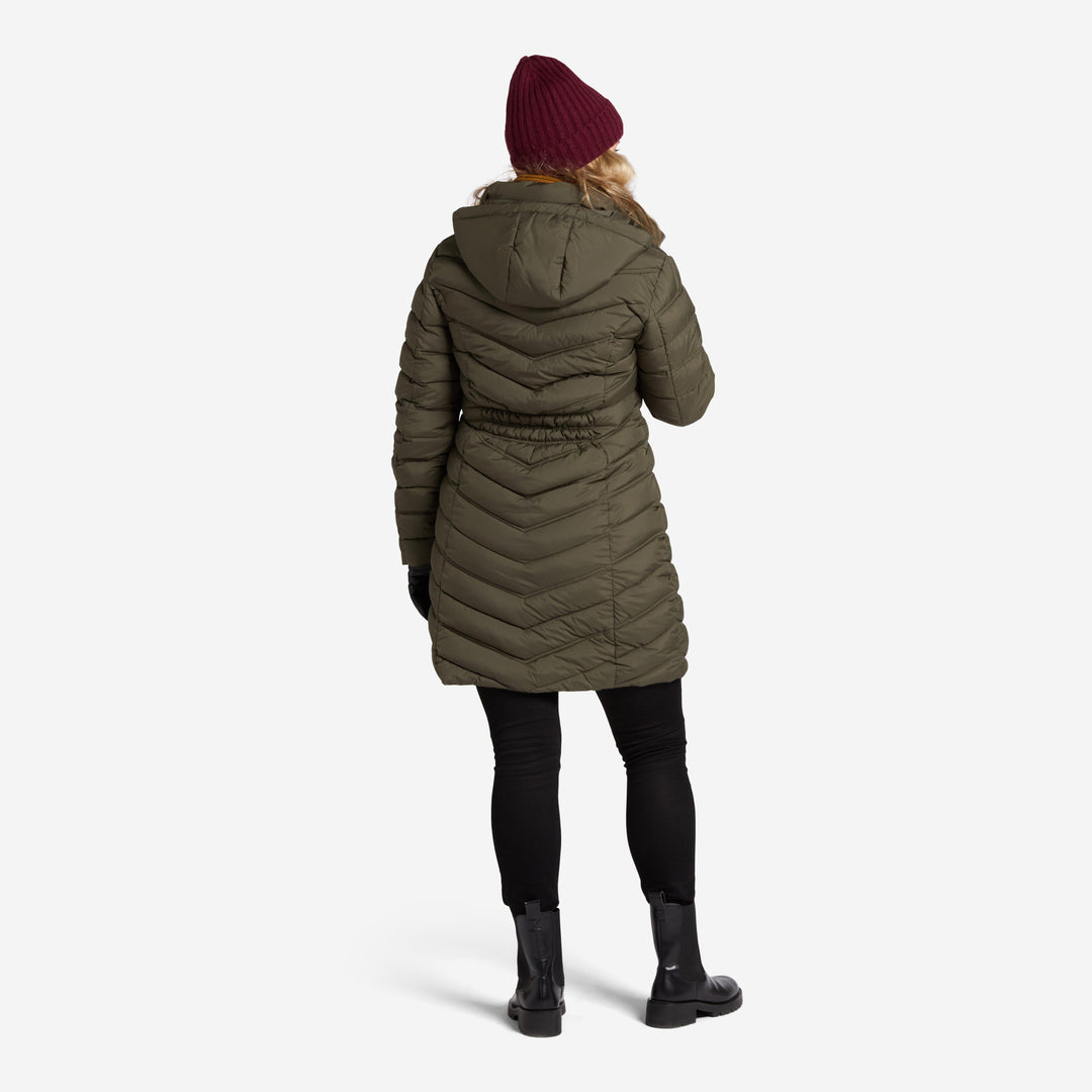Erica Reco Jacket Dark Olive