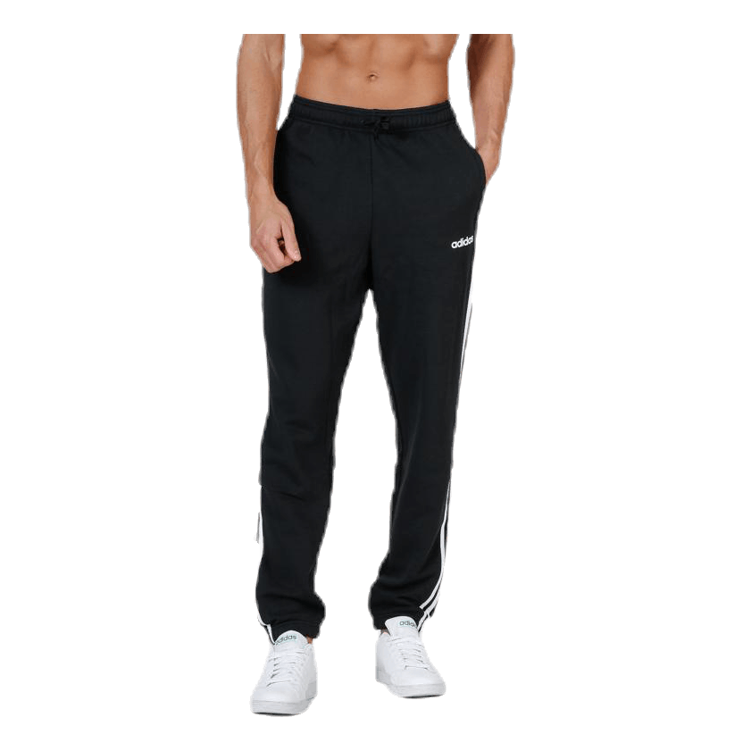 Essentials 3 Stripes Tapered Pant French Terr Black / White