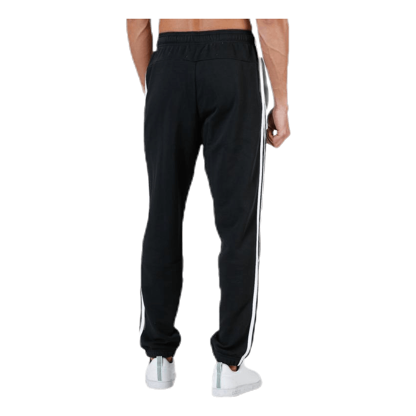 Essentials 3 Stripes Tapered Pant French Terr Black / White