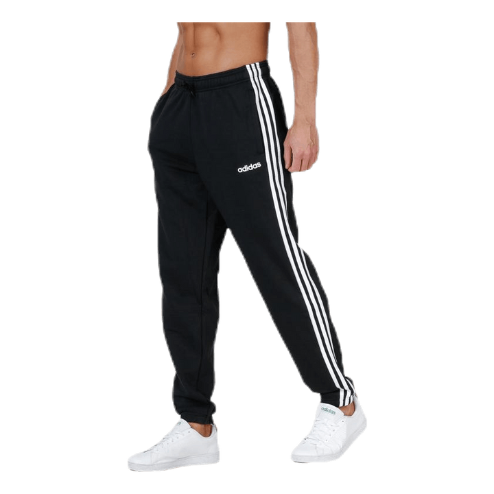 Essentials 3 Stripes Tapered Pant French Terr Black / White