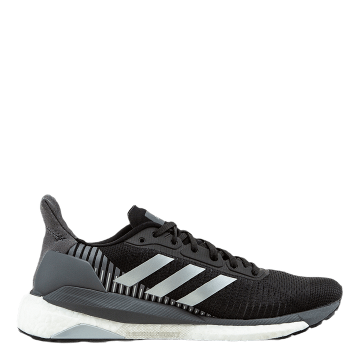 SolarGlide ST 19 Shoes Core Black / Silver Met. / Grey Five