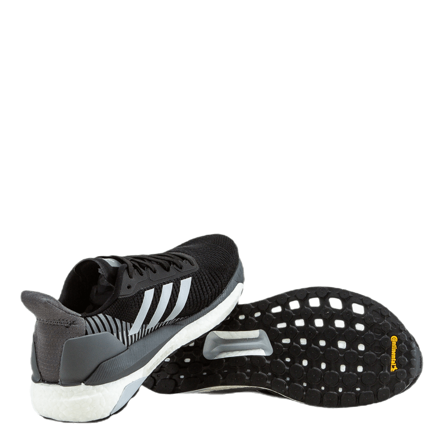 SolarGlide ST 19 Shoes Core Black / Silver Met. / Grey Five