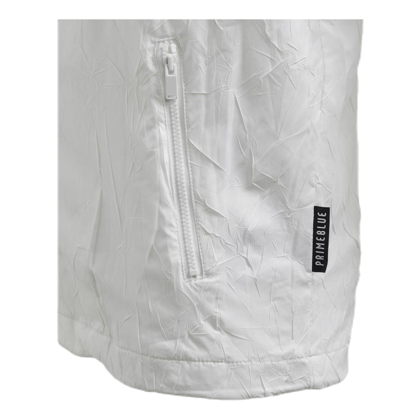Prime Blue Recycled Wind Jacket White