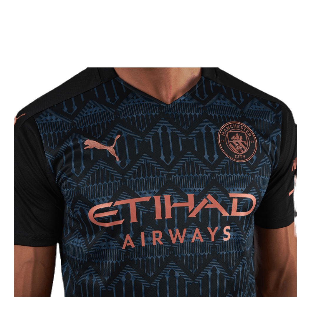 Puma Manchester City FC Away Shirt Replica Blue Black Sportamore